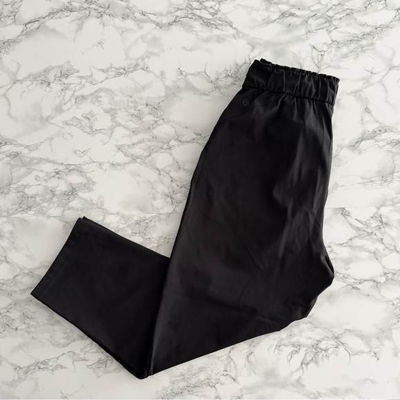 lululemon athletica Pants - Lululemon Cropped Black Stretchy Pants